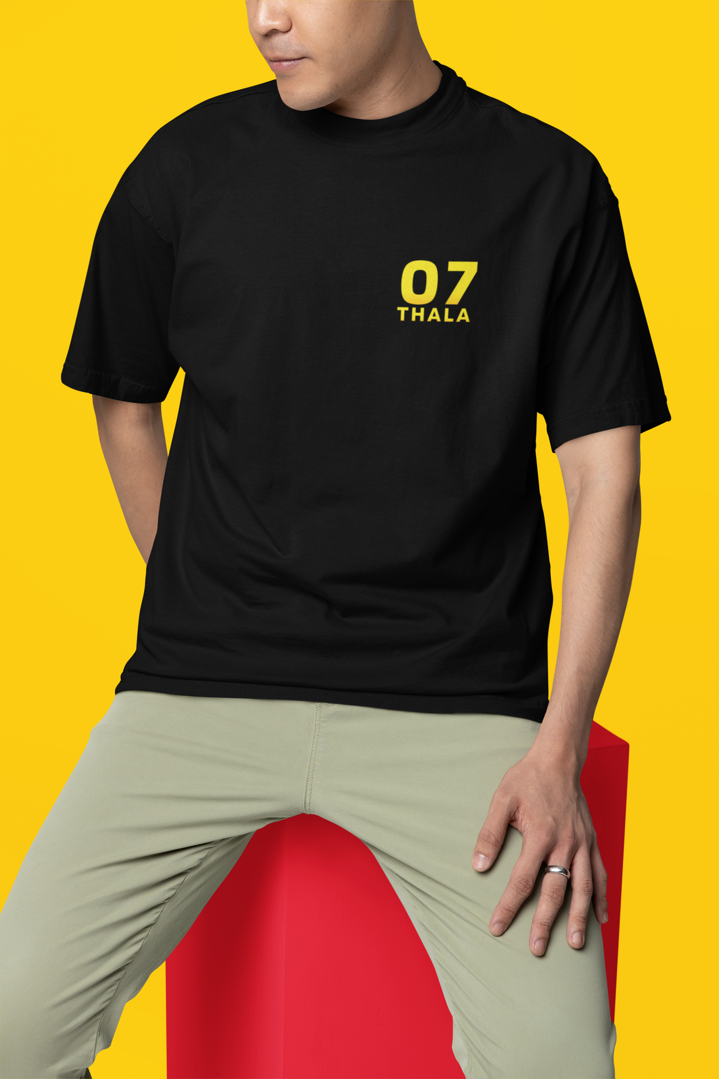THALA 07- ONE LAST ROAR - Oversized Classic T-Shirt