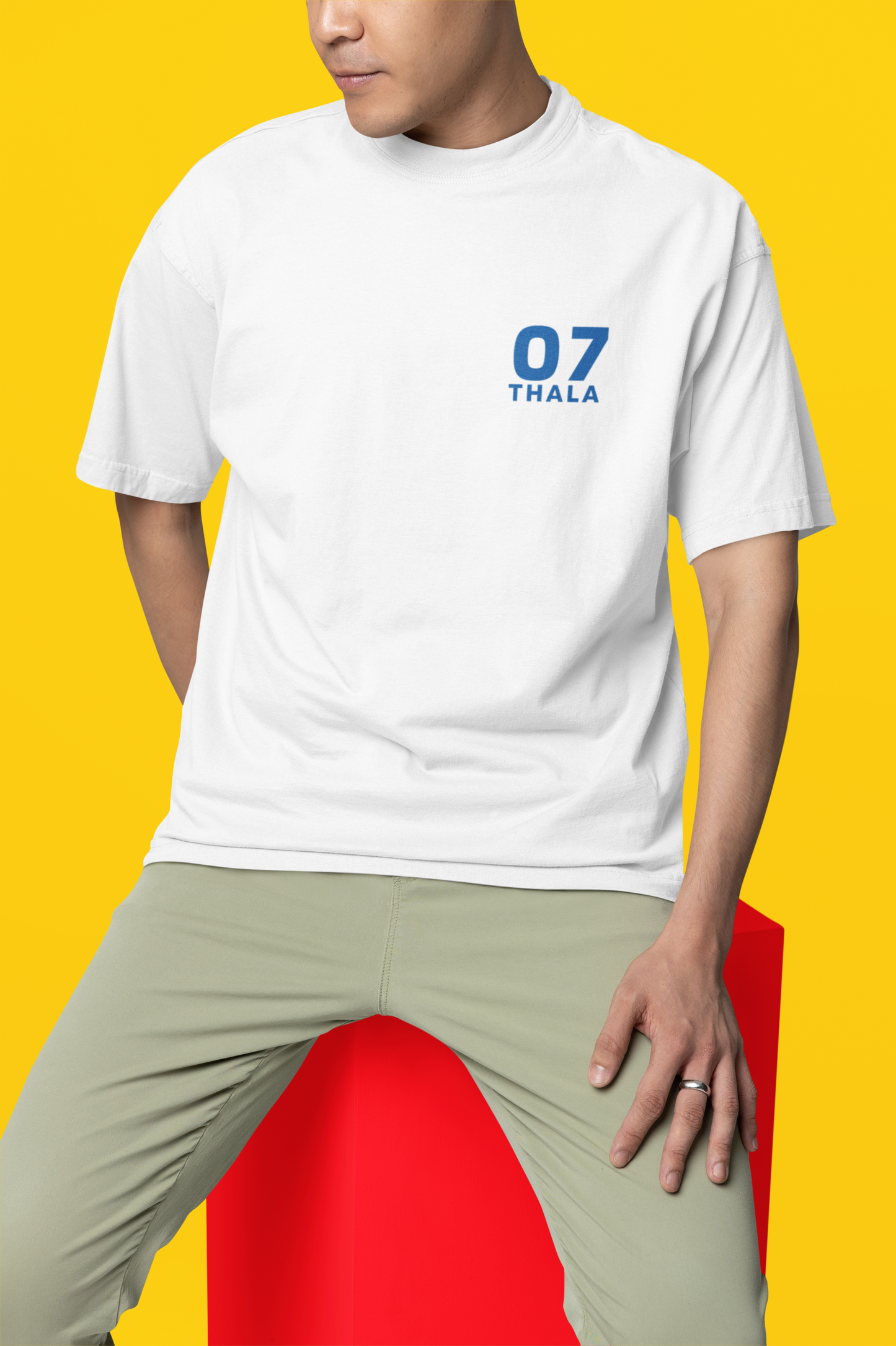 THALA 07- ONE LAST ROAR - Oversized Classic T-Shirt