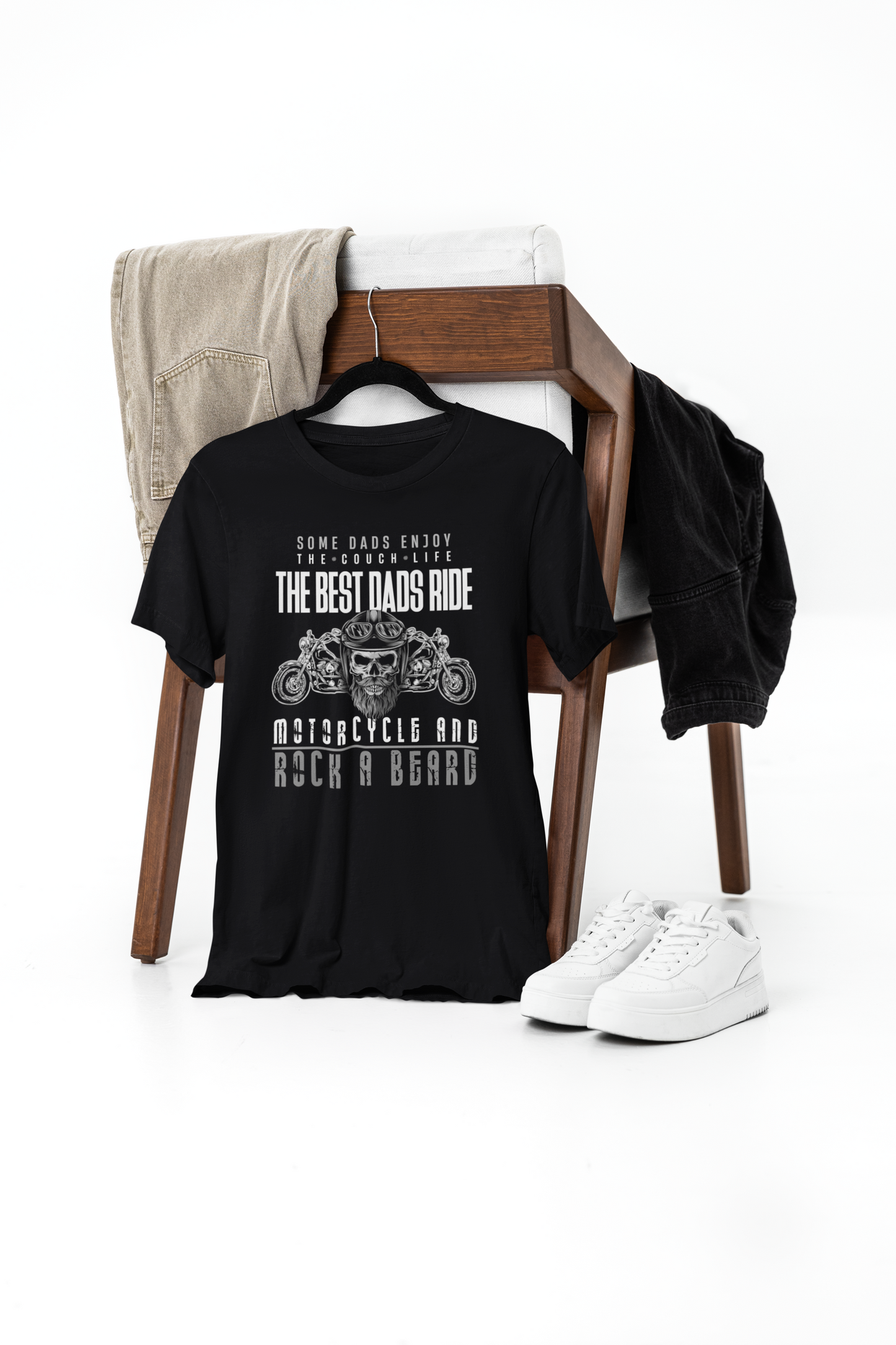 Ride Motorcycle And Rock A Beard