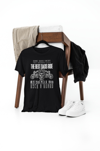 Ride Motorcycle And Rock A Beard