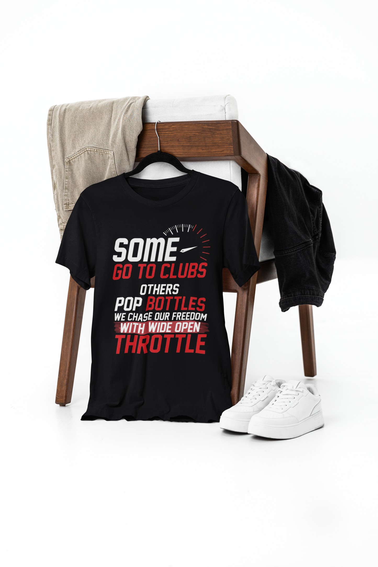 Wide Open Throttle – Rider's Creed T-Shirt