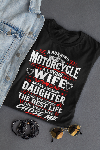 Proud Biker Husband T-Shirt