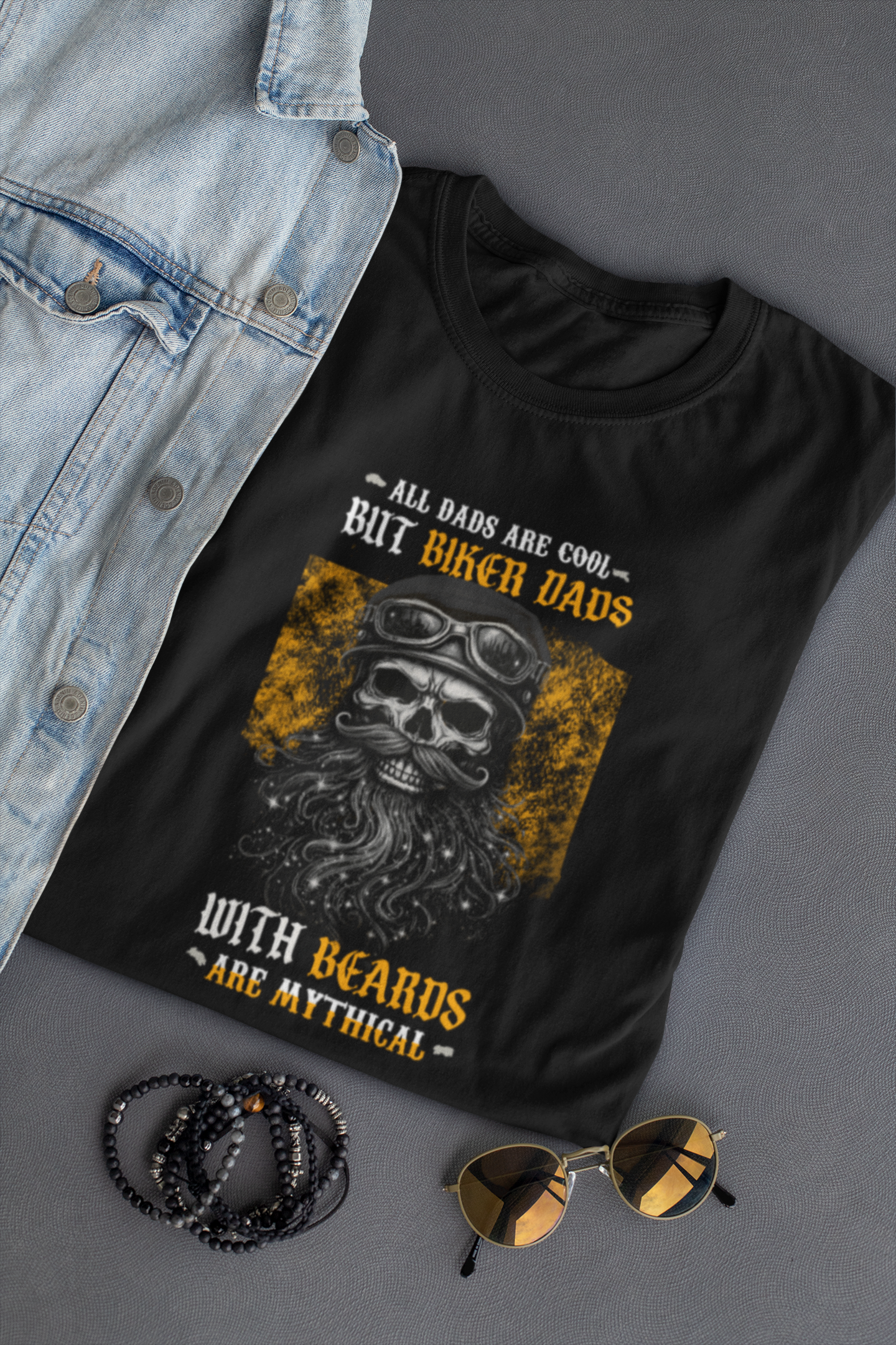 Biker Dads With Mythical Beard
