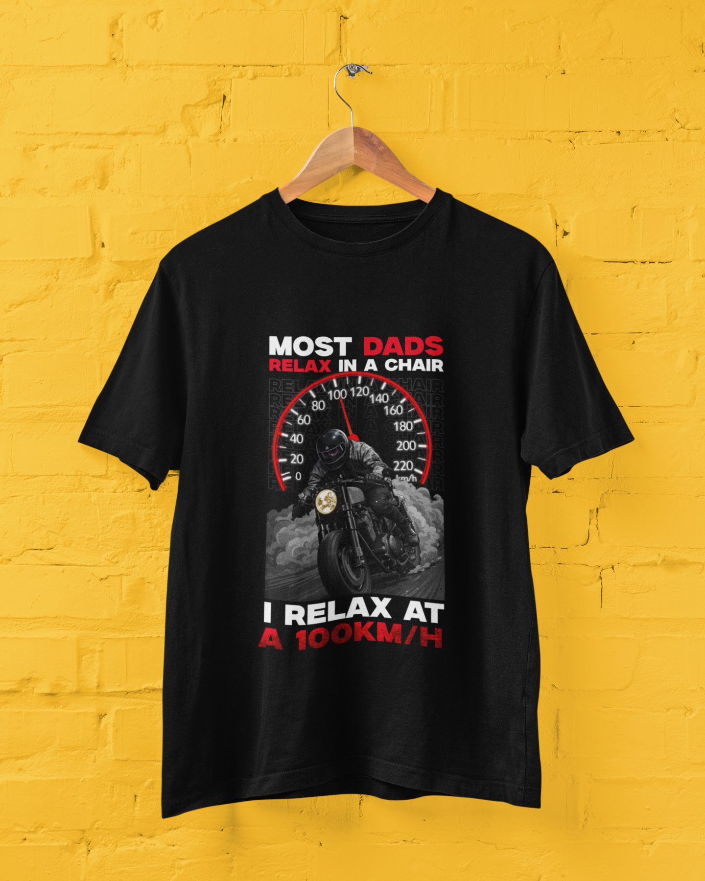 MOST DADS RELAX IN A CHAIR