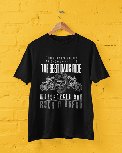 Ride Motorcycle And Rock A Beard