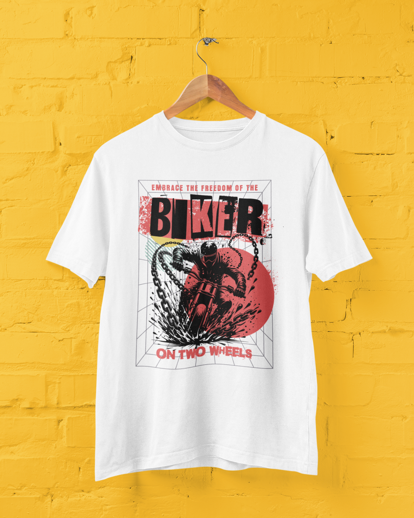 Embrace The Freedom Of The Biker