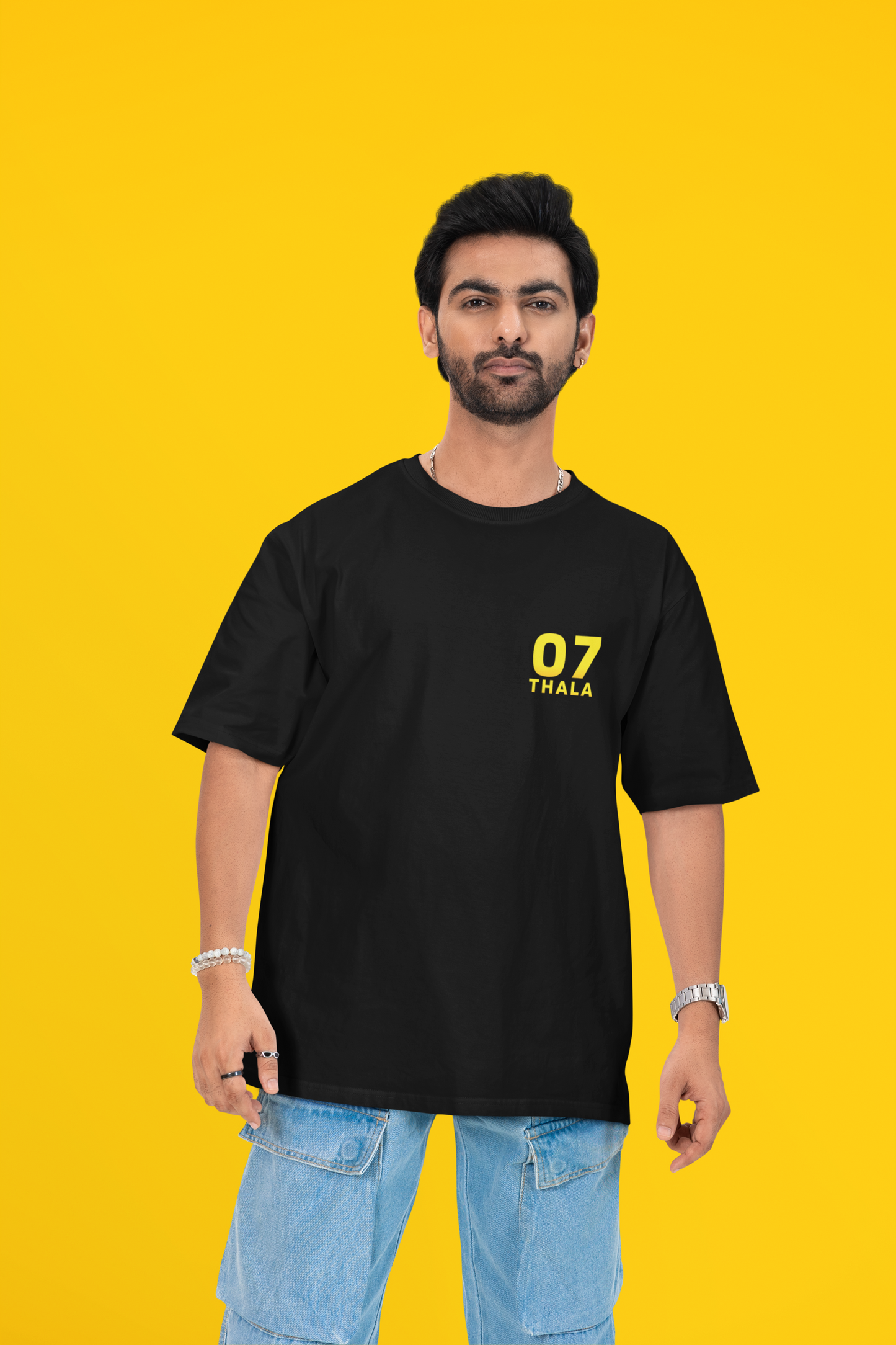 THALA 07- ONE LAST ROAR - Oversized Classic T-Shirt