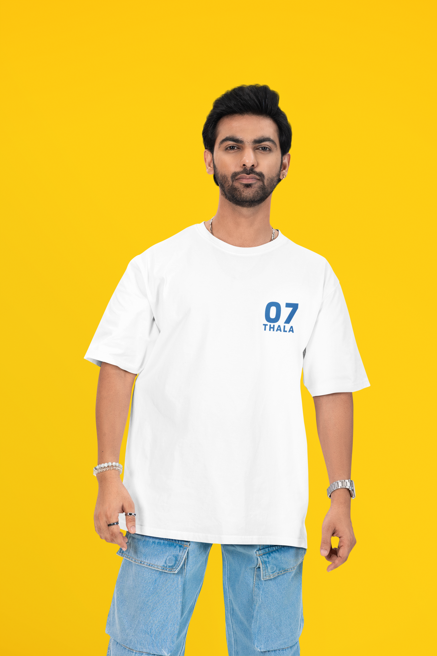 THALA 07- ONE LAST ROAR - Oversized Classic T-Shirt
